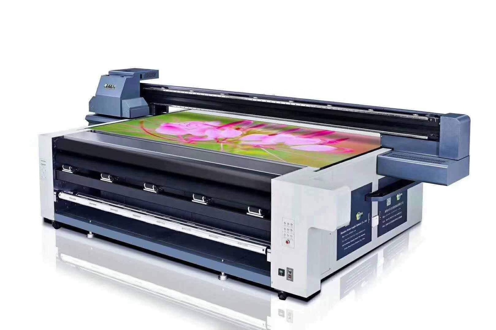 roll& flat 2513 UV printer  5D 3D printing machine  ,  banner,advertising industry ,strech ceiling film ,manufacturer ,poster