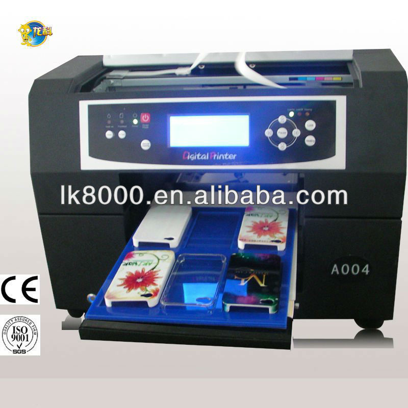 A4-R230 inkjet flatbed business ID card printer, T-shirt / Garments Printer. Golf ball/ CD/ Pen / card printer