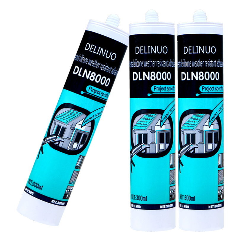 100% silicone sealant alucobond panel silicone sealant kitchen sink silicone sealantDLN8000