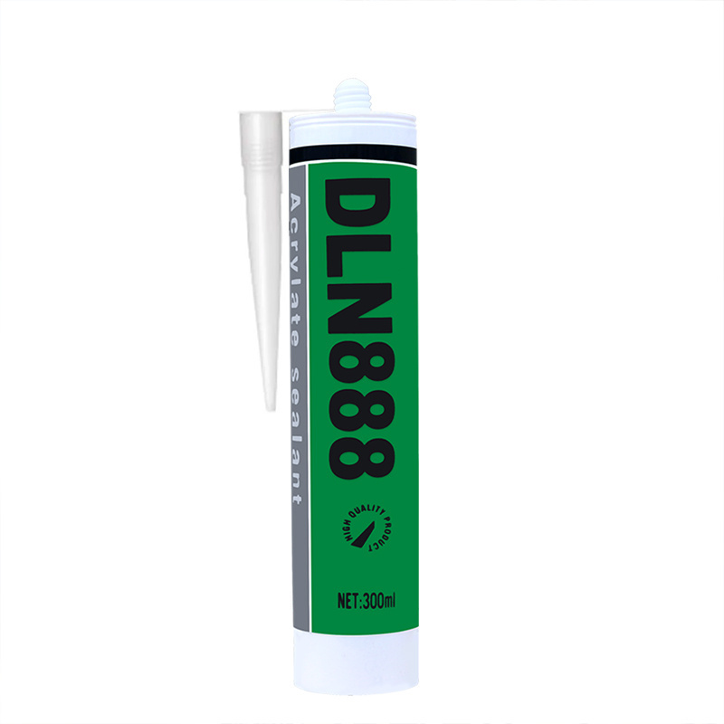 Transparent silicone acrylic sealant