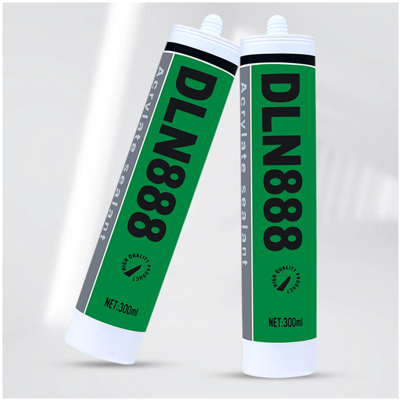 Transparent silicone acrylic sealant