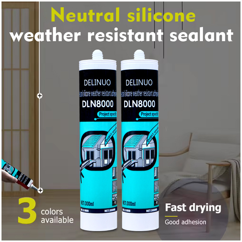 100% silicone sealant alucobond panel silicone sealant kitchen sink silicone sealantDLN8000