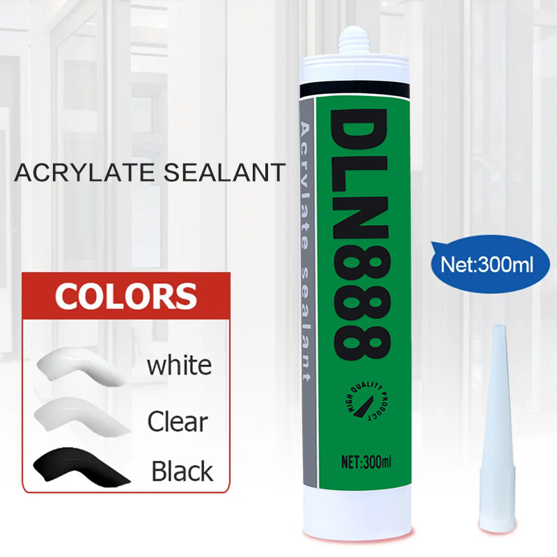 Silicone acrylate sealant and acrylic sealant