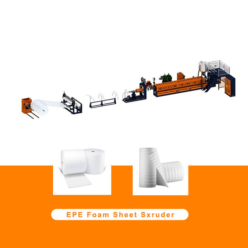 plastic foam net epe foam fruit net making machines