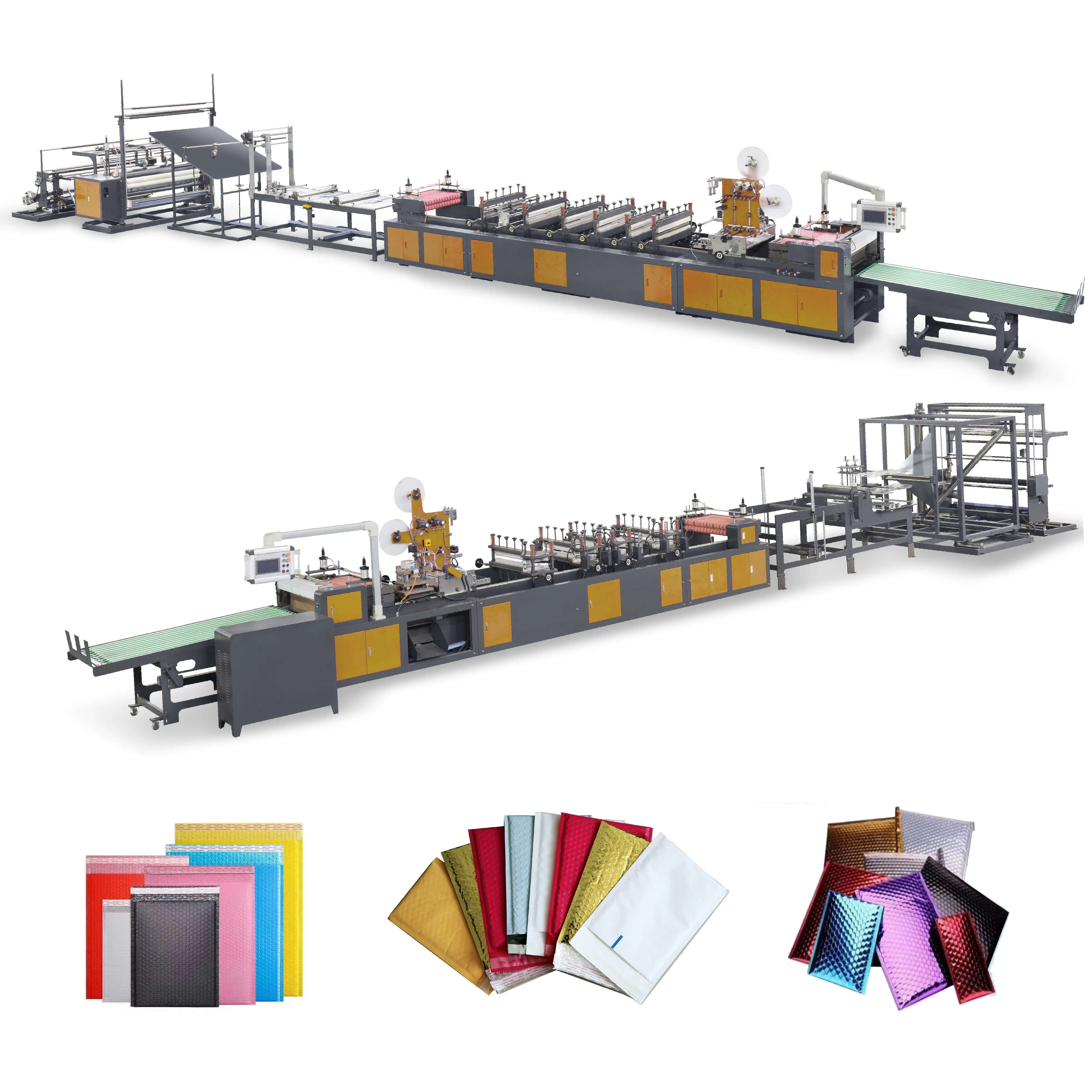 Automatic Polythene /Poly /PE Plastic DHL Courier Express Bag Making Machine Plastic Mailer Bag Making Machine