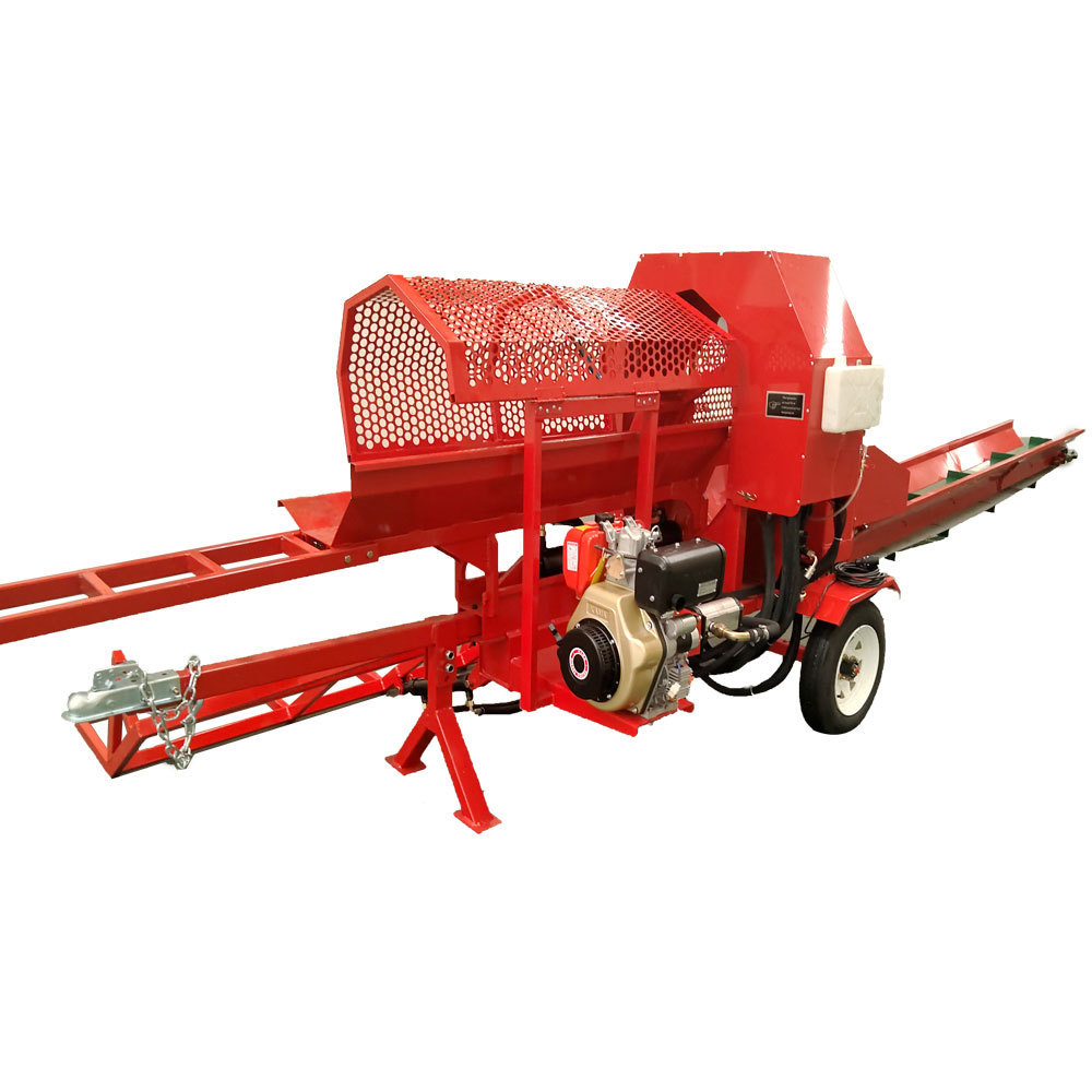 wood splitting machine log splitter fire wood processor firewood processor machine