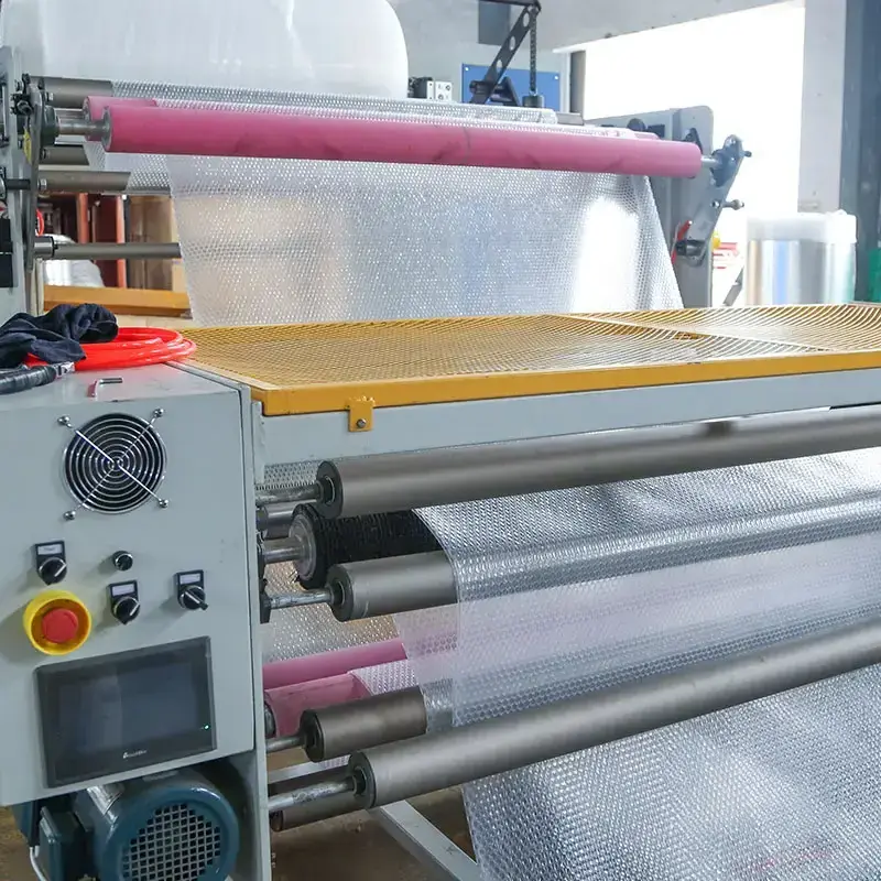 1600mm 2 layers automatic pe air bubble film extruder making machine