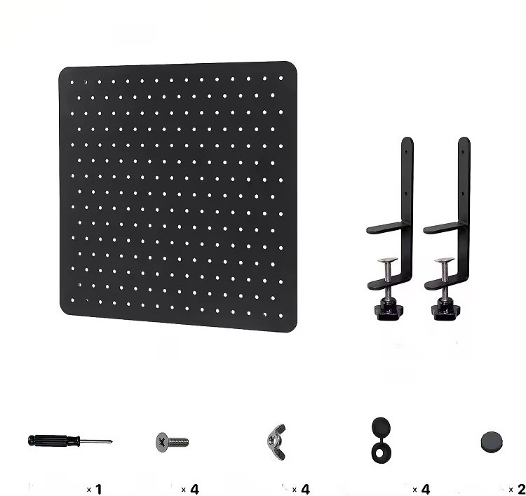 metal Pegboard Combination Kit Peg boards Wall Organizer Crafts Organization Ornaments Display Nursery Storage