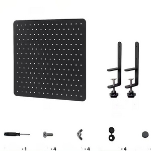 metal Pegboard Combination Kit Peg boards Wall Organizer Crafts Organization Ornaments Display Nursery Storage