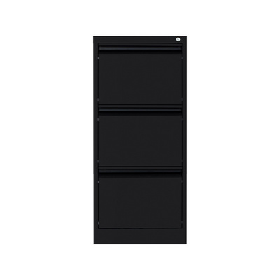 3 Drawer Cabinet Office Lockable Lateral Vertical Filing Drawers Storage Cheap With Safety Bar Lock Stainless Steel file cabinet