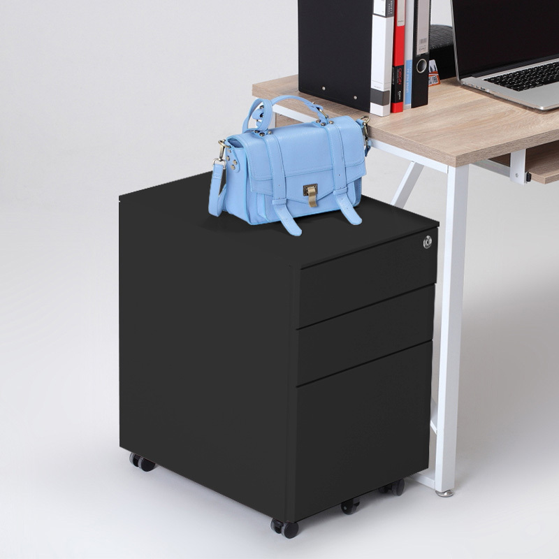 Wholesale KD Office Space maximizing mobile storaget Durable steel drawer cabinet Steel Cabinet With 3 drawer