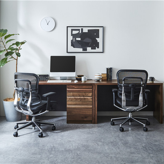 Home Ergonomic Chair With Footrest Office Chairs with Notebook stand