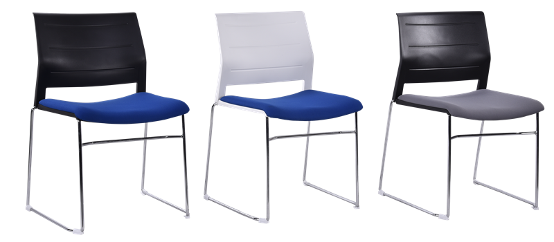 Plastic Shell Stool for Office or Bar Chair Training Chair