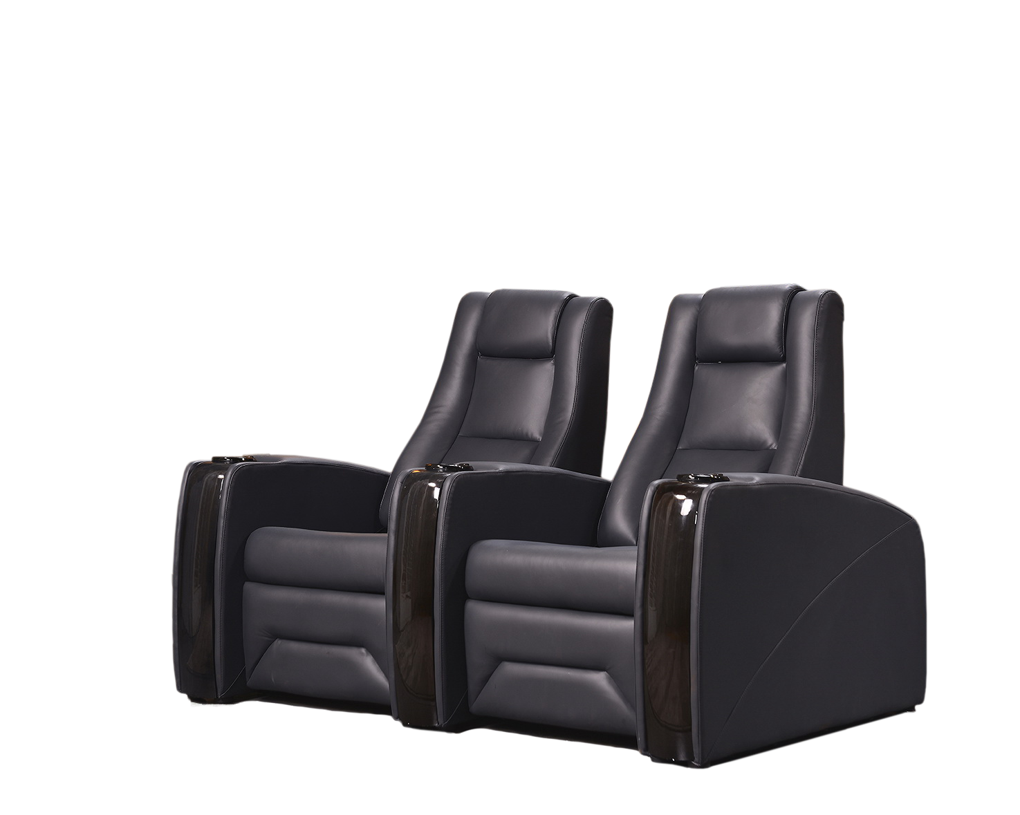 Modern & Luxurious Genuine Leather Sofas Set with Recline Massage VIP Room Cinema Sofa