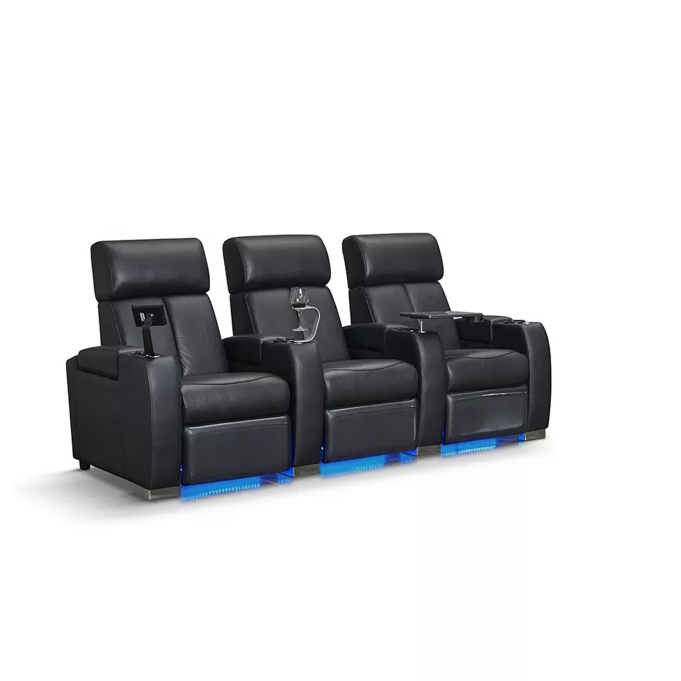 Home Theater Recliner Sofa Chair Sectional Cinema Reclining Furniture Modern Living Room Sofas