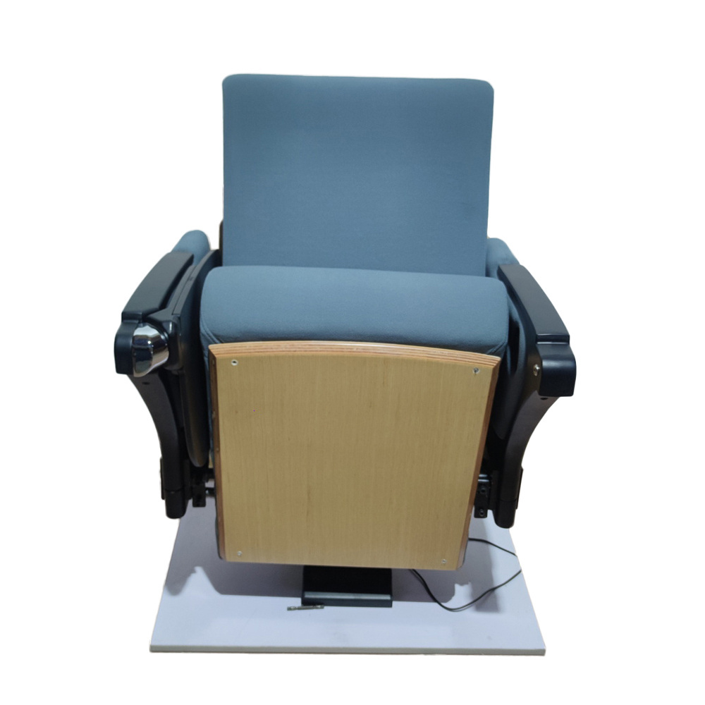 2024  Hot Sale Comfortable Hall Lecture seating Folding Auditorium Chair With Front Writing Pad