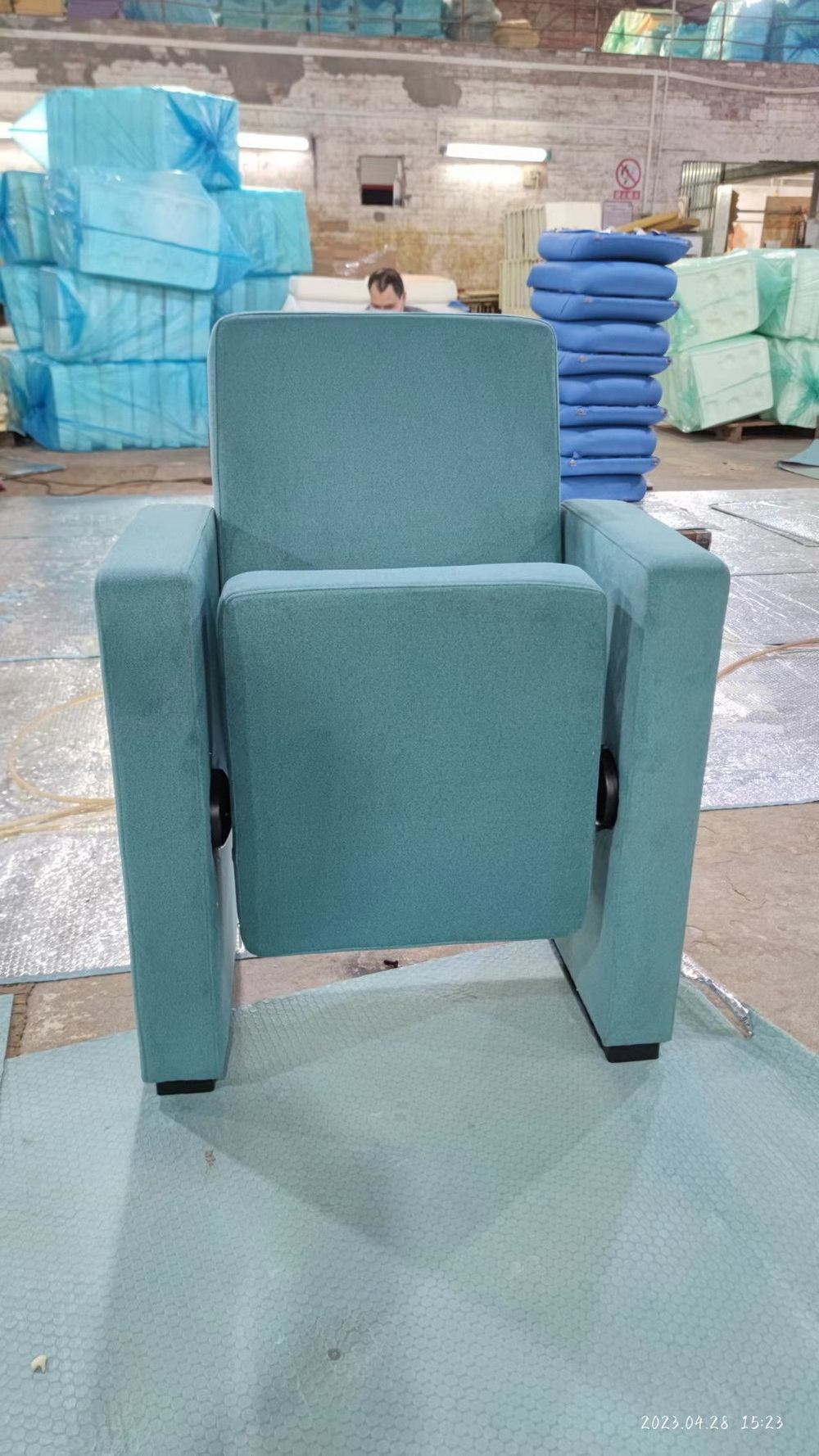 2023 Church Auditorium Chairs Church pews  butaca Chair Silla de teatro theater furniture