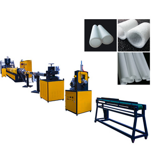 EPE Plastic Rod Pipe Extruders Foam Machine EPE Foam Tube  Production Line EPE Foam Net Fruit Making Machine