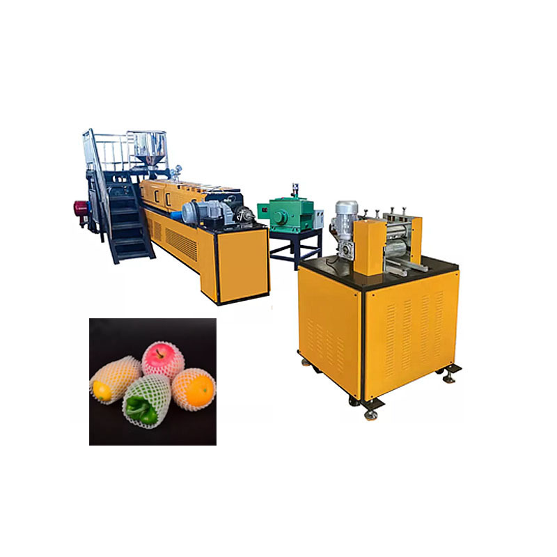 EPE Plastic Rod Pipe Extruders Foam Machine EPE Foam Tube  Production Line EPE Foam Net Fruit Making Machine