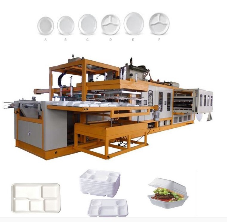 HONGRUN disposable ps foam food container machine polystyrene foam lunch box making machine