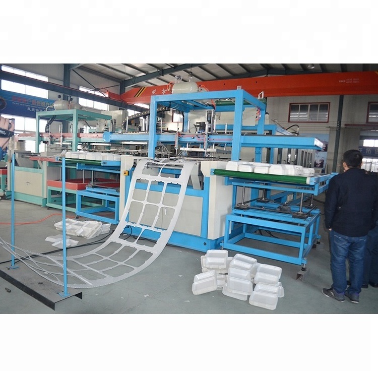 take away ps foam container making disposable plate making machine expanded polystyrene foam machine  thermocol plate machine