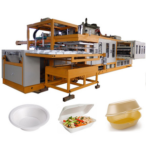 ps foam disposable lunch box making machine food box production line