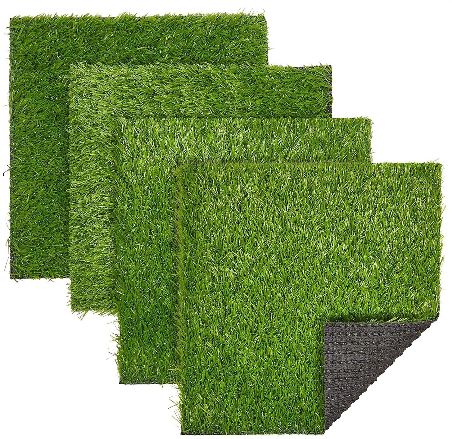 Soccer Cheap White Black Rubber Granules Synthetic Infilling Artificial Grass Landscaping for Football Court Fake Grass