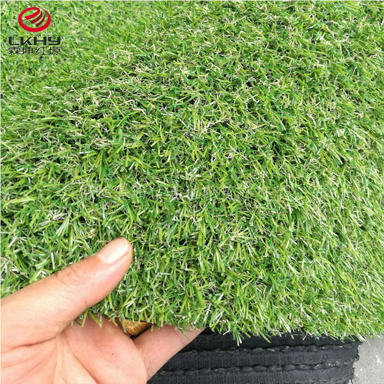 Green Good Quality High Density Artificial Turf  Non Infill Football Artificial Grass