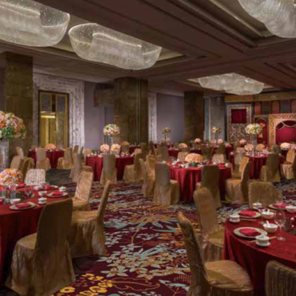 Luxury Custom Back Wool Wall to Wall 5 Star Alfombras Hotel Style Banquet Hall Axminster Carpet for Sale