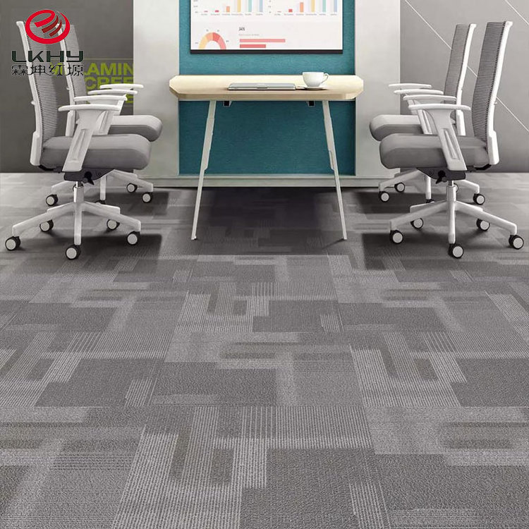 Best Price Commercial Design Washable Office Carpet Tiles 100*33cm Non Slip Carpet