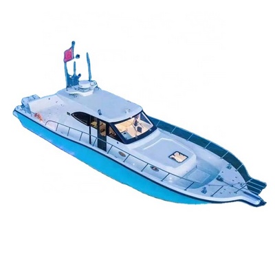 House Boat Aluminium Alloy 5083 High Speed Yachat/boat/ship with Gasoline or derv engine electric boat