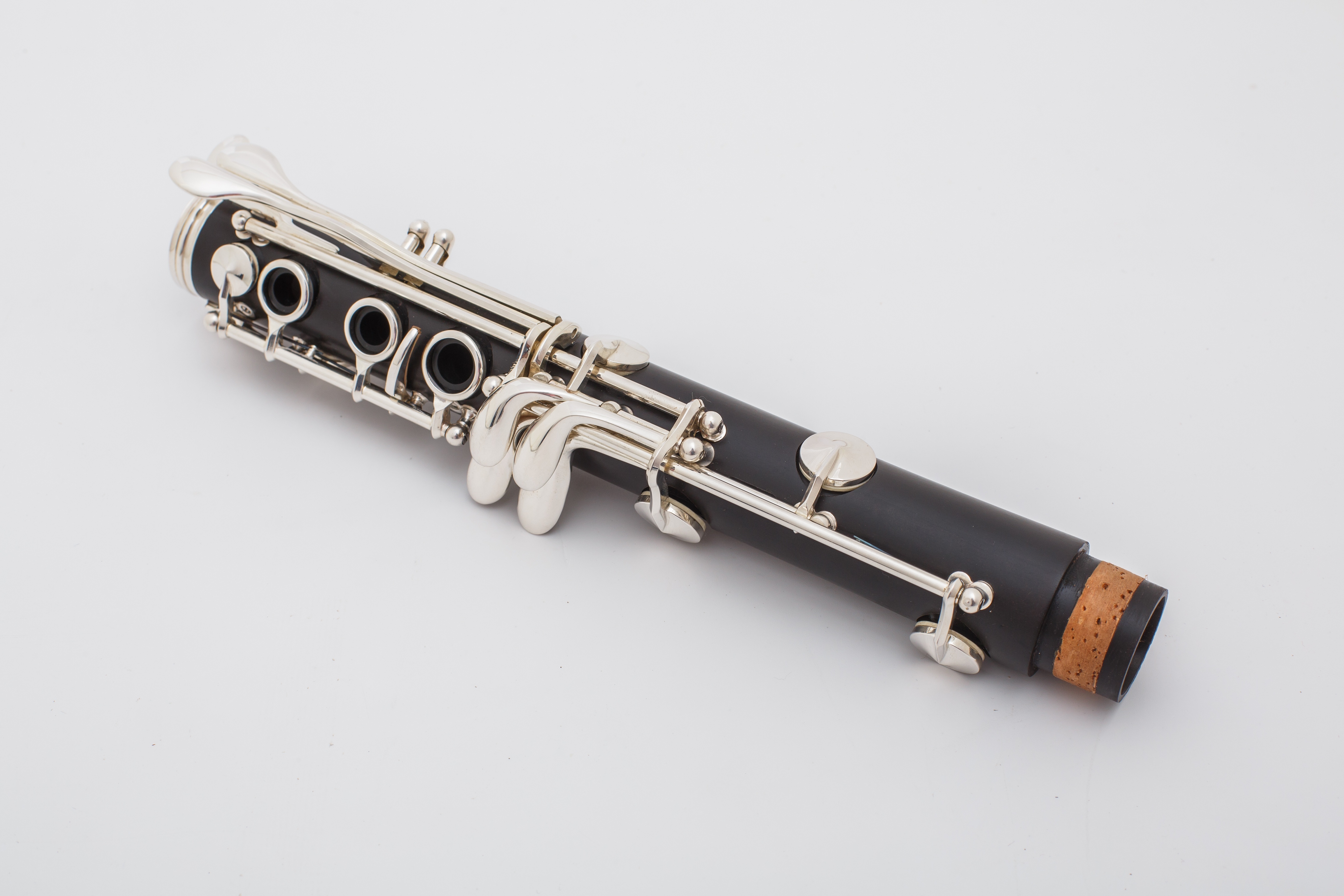 Chinese Factory Bb Greenline Clarinet Composite Wood Body Silver Plated Clarinet OEM For Wholesales