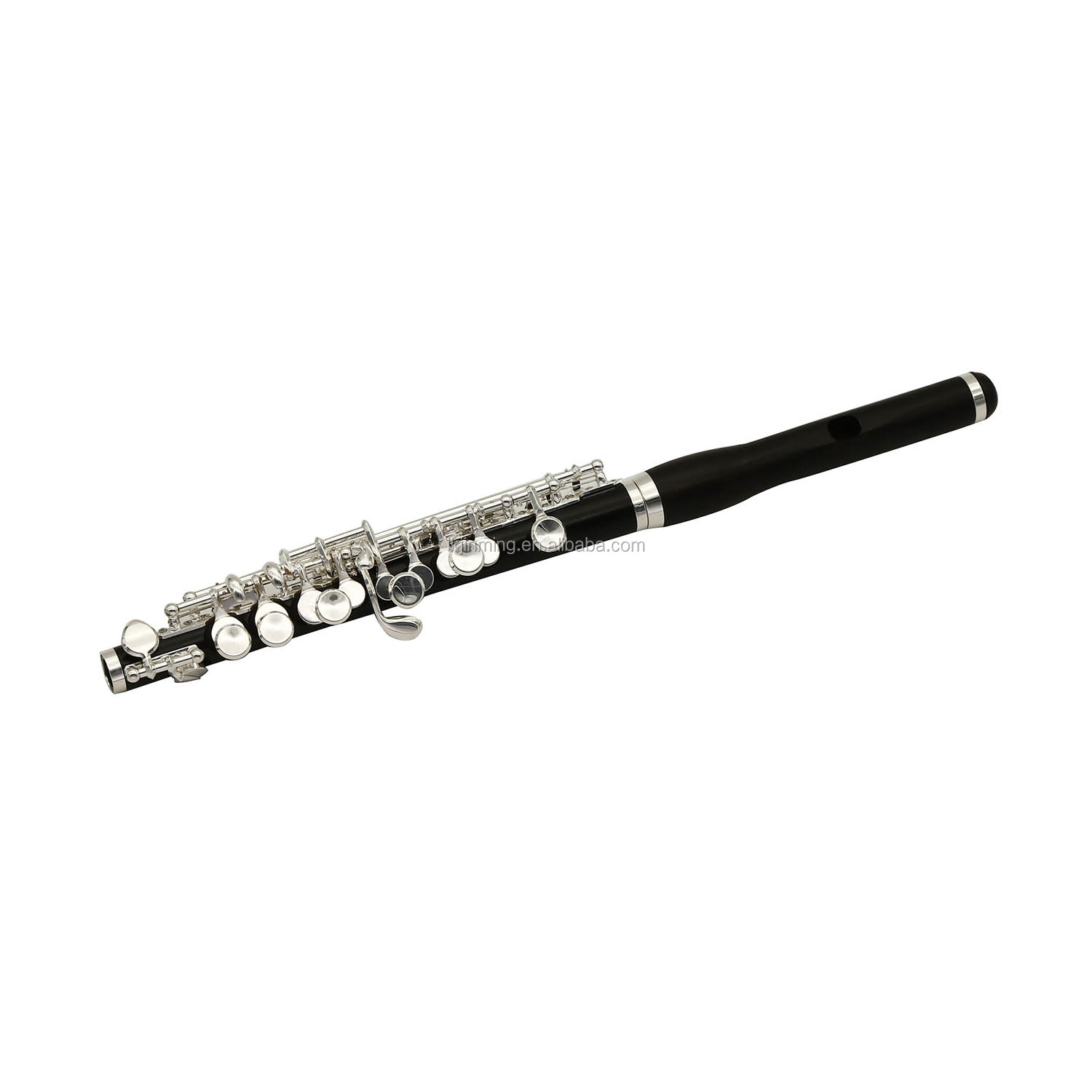 New Design Concert Stage Professional Instrument Silver-plated Button Piccolo