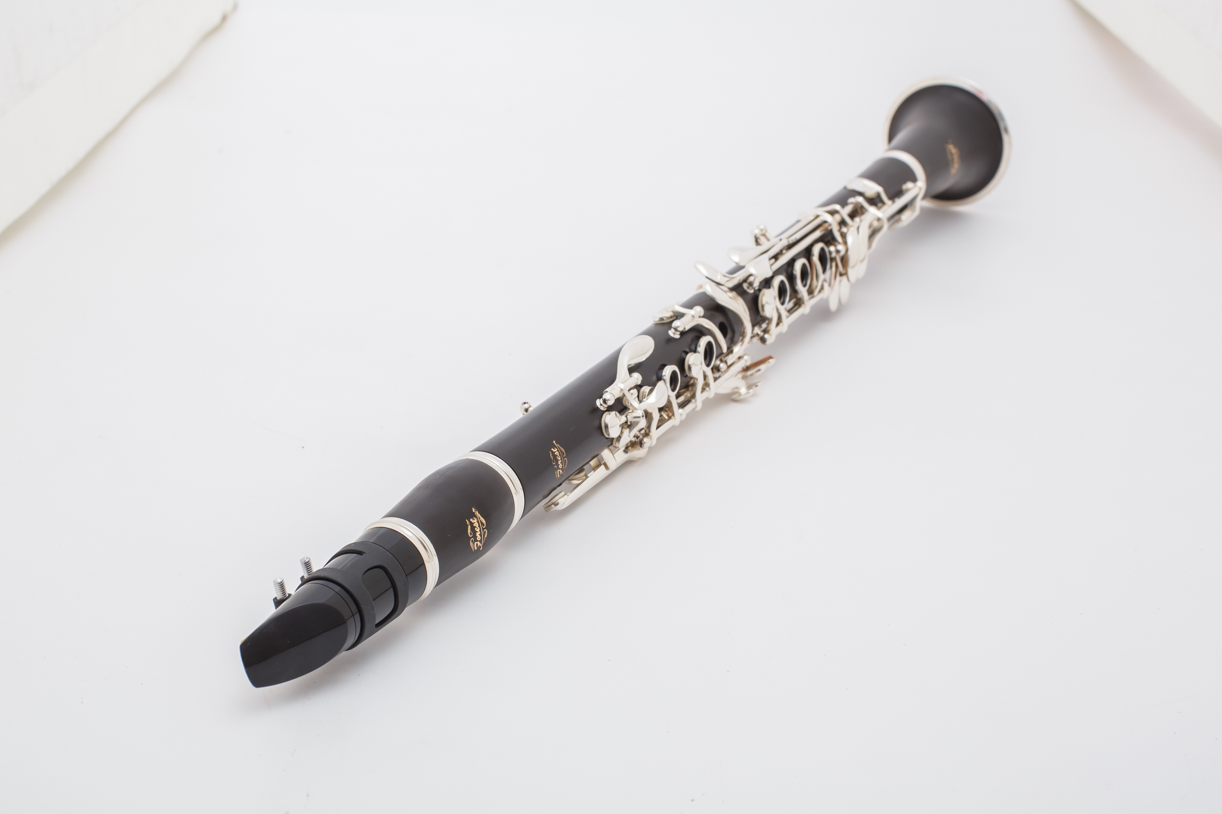 Chinese Factory Bb Greenline Clarinet Composite Wood Body Silver Plated Clarinet OEM For Wholesales