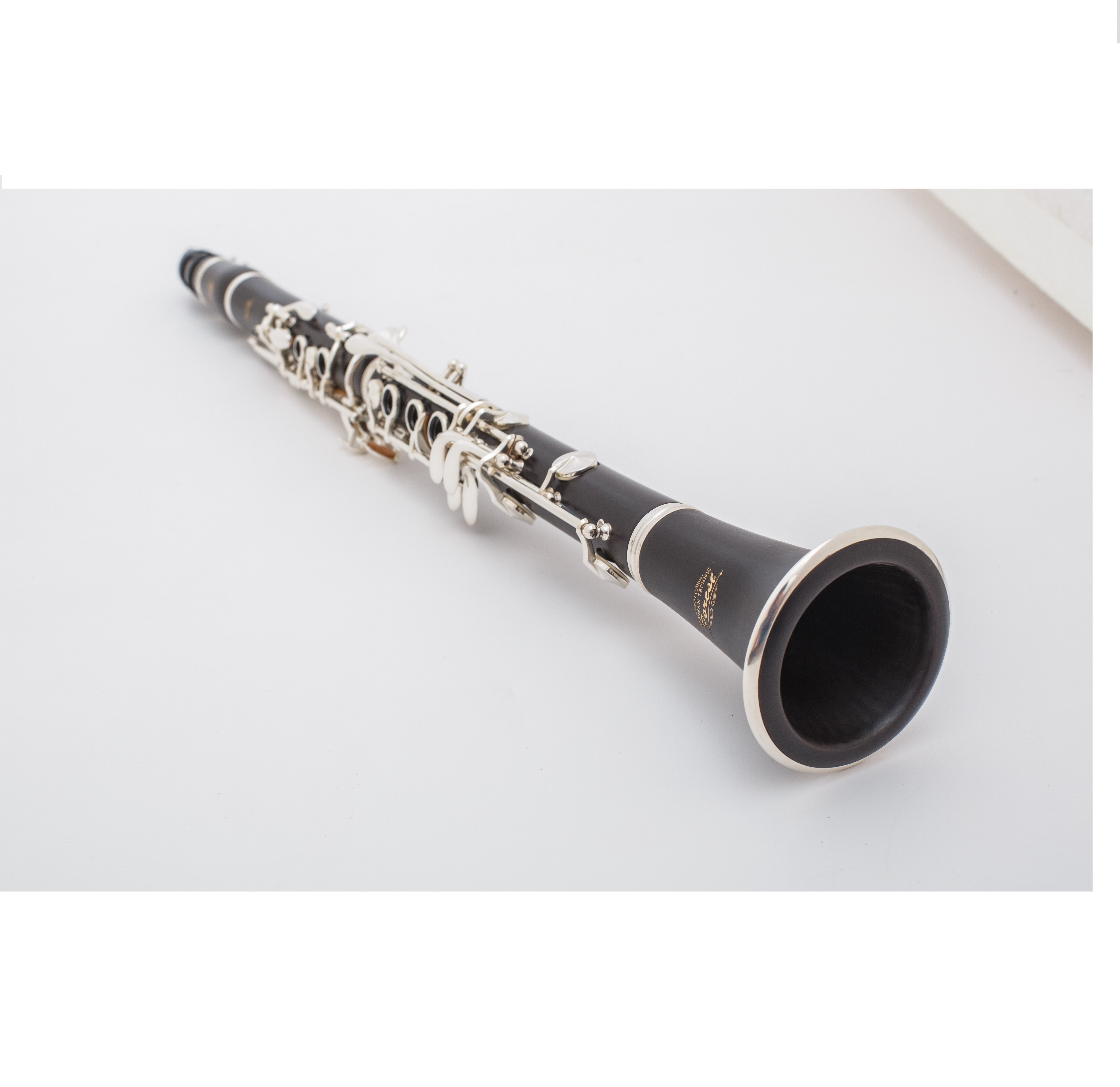 Chinese Factory Bb Greenline Clarinet Composite Wood Body Silver Plated Clarinet OEM For Wholesales