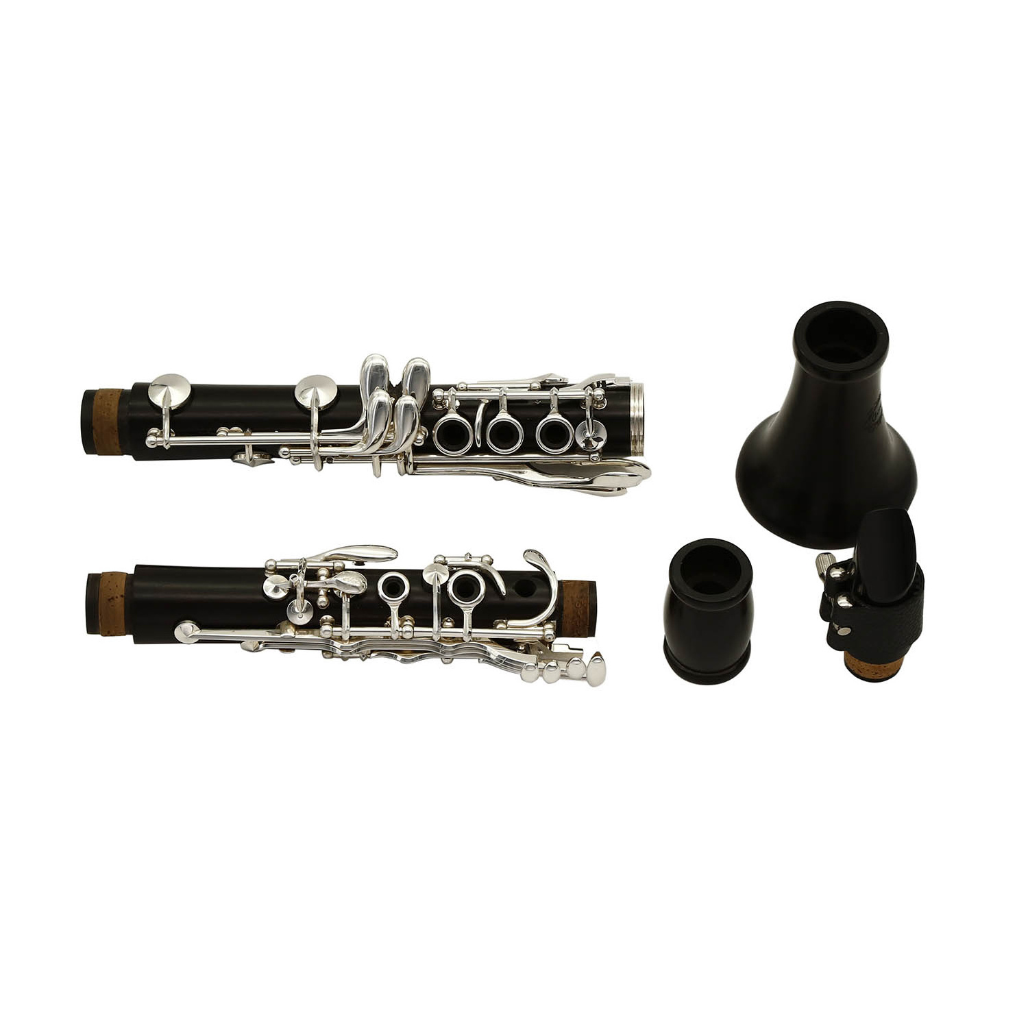 High Quality Professional Grenadilla Wooden Body Tone C Clarinet Handmade OEM For Wholesales