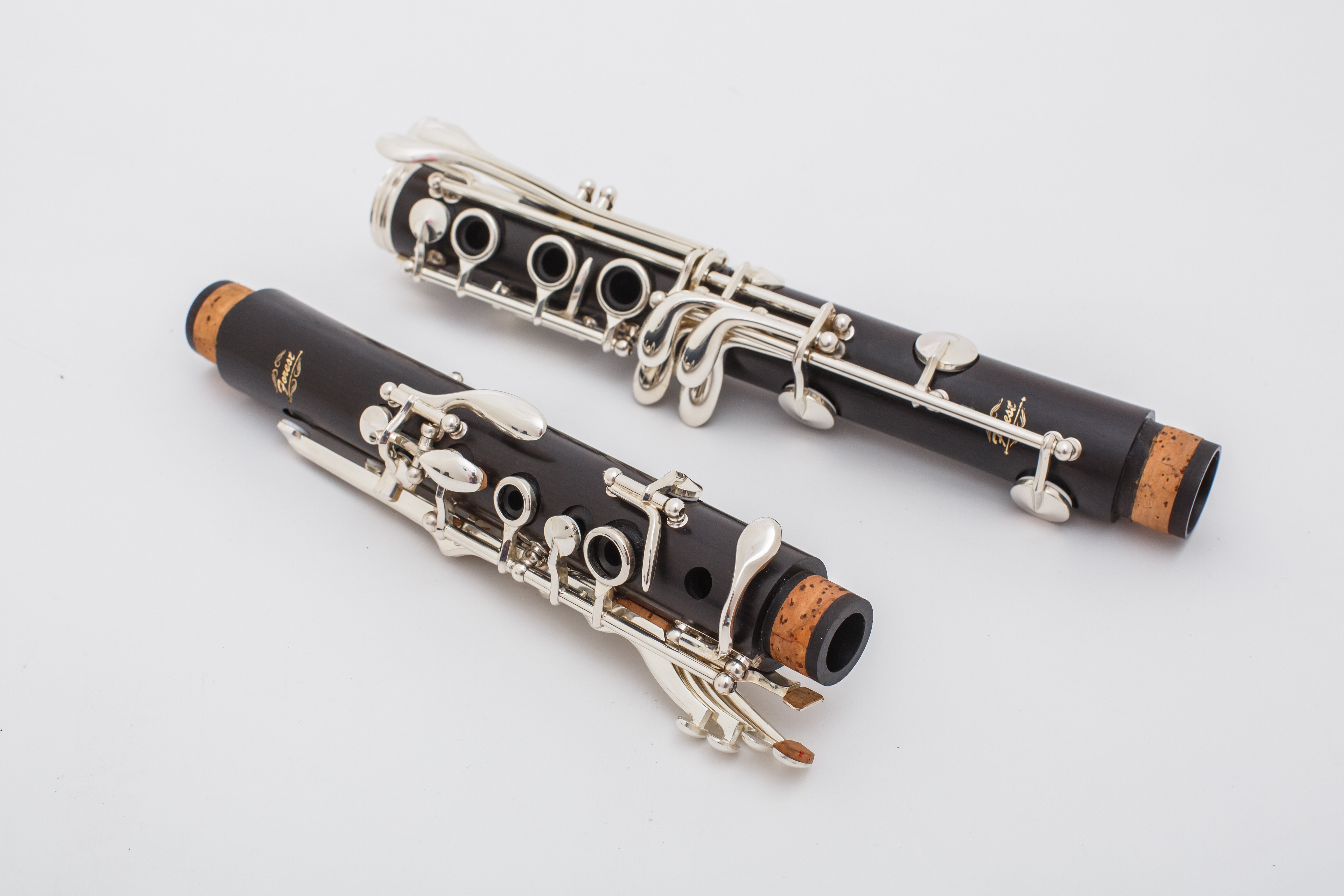 High Quality Woodwind Instrument Professional Ebony Wood Bb Clarinet Grenadilla For Wholesales Customized Brand