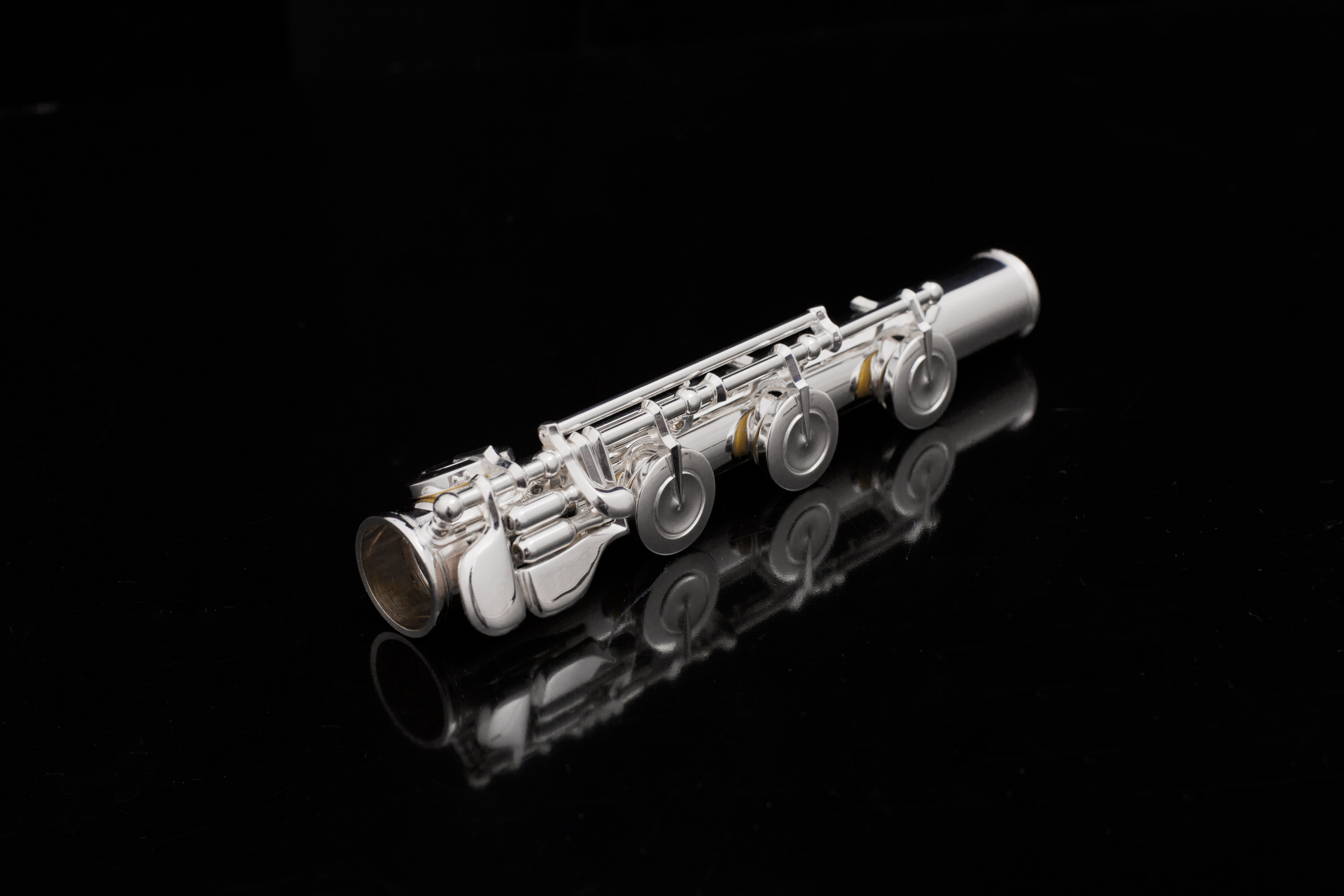 Wholesale Woodwind Musical Instrument Nickel Silver Flute With Sterling Silver Headjoint Wholesales