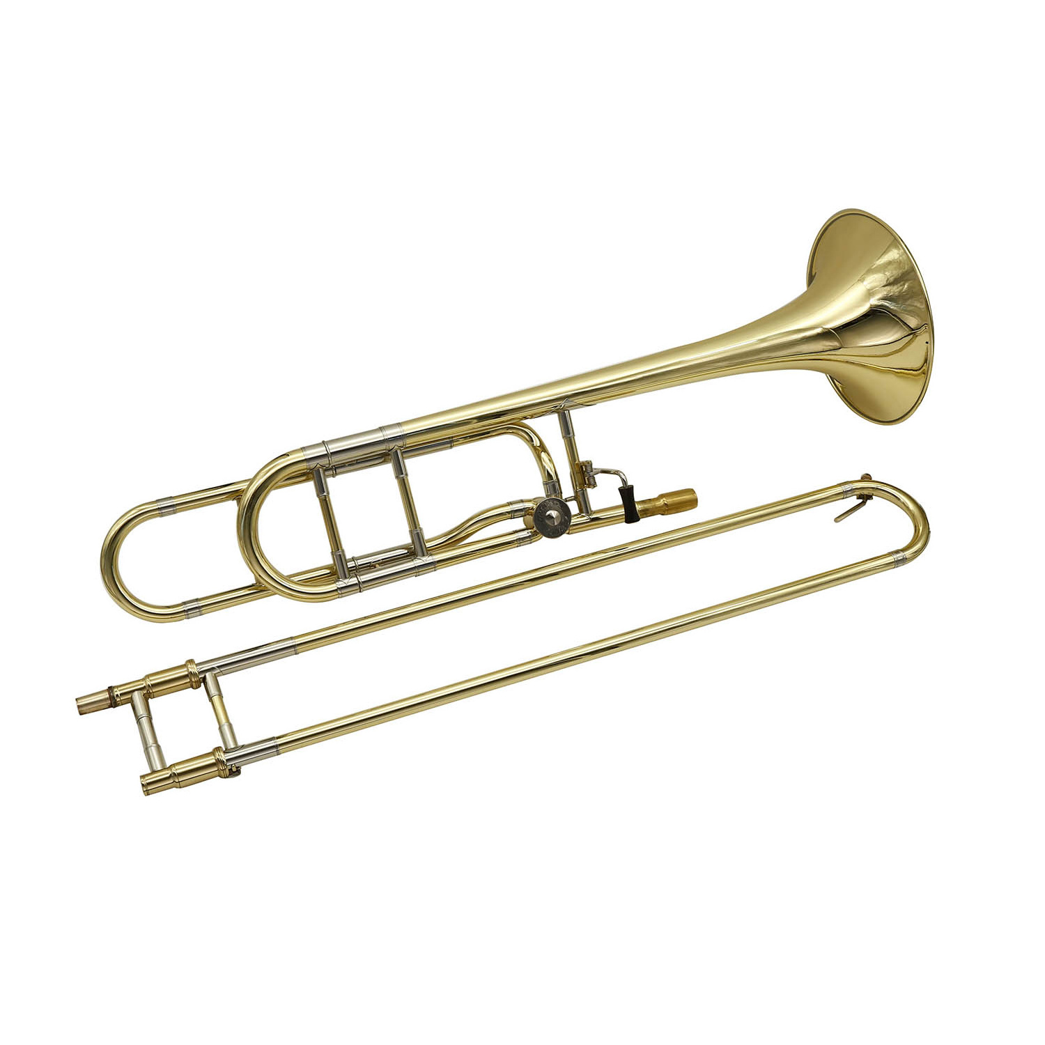 China Wholesale Popular Brass Musical Instrument Piccolo Treble Trombone