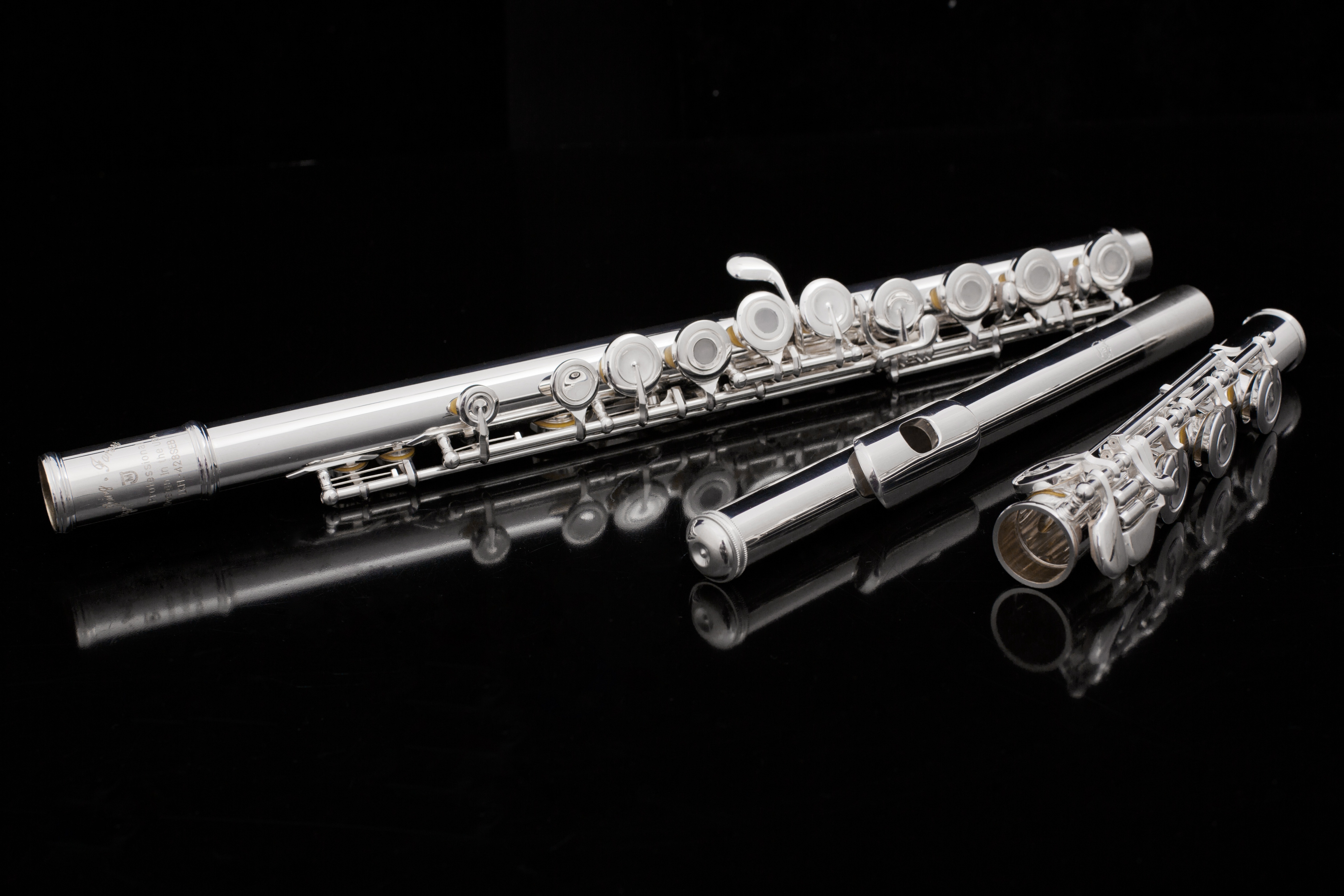 Wholesale Woodwind Musical Instrument Nickel Silver Flute With Sterling Silver Headjoint Wholesales