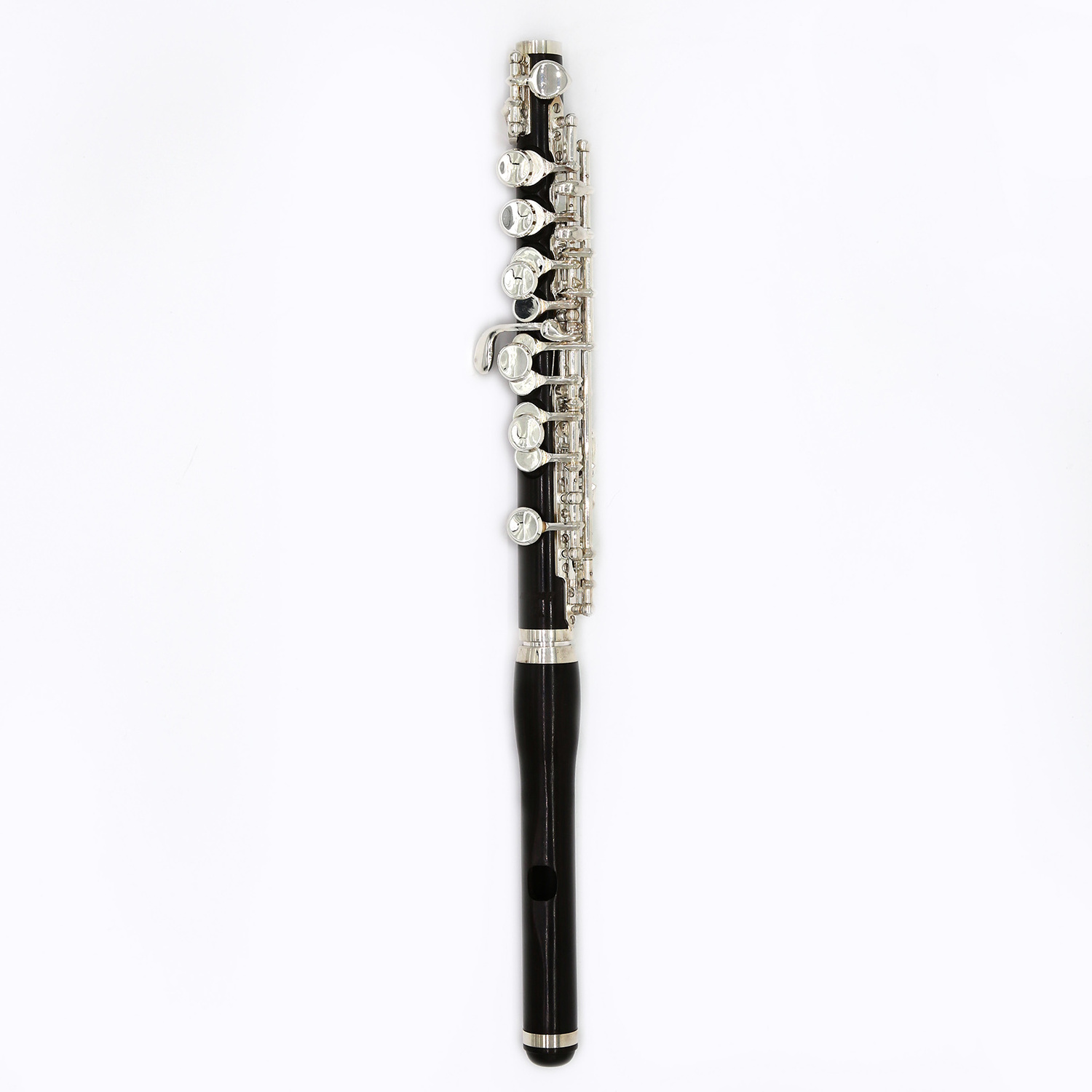 New Design Concert Stage Professional Instrument Silver-plated Button Piccolo