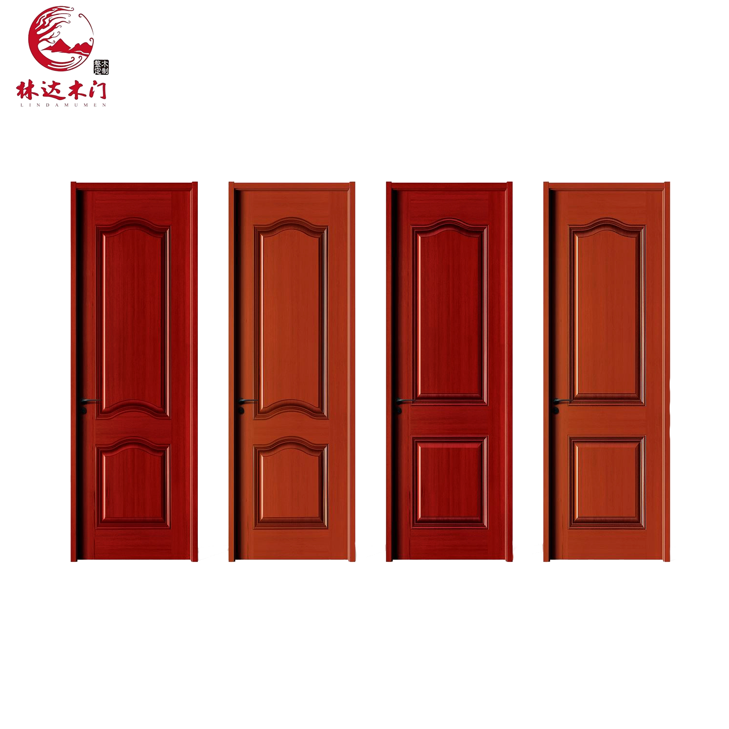 Linda  soundproof wpc door quality interior doors