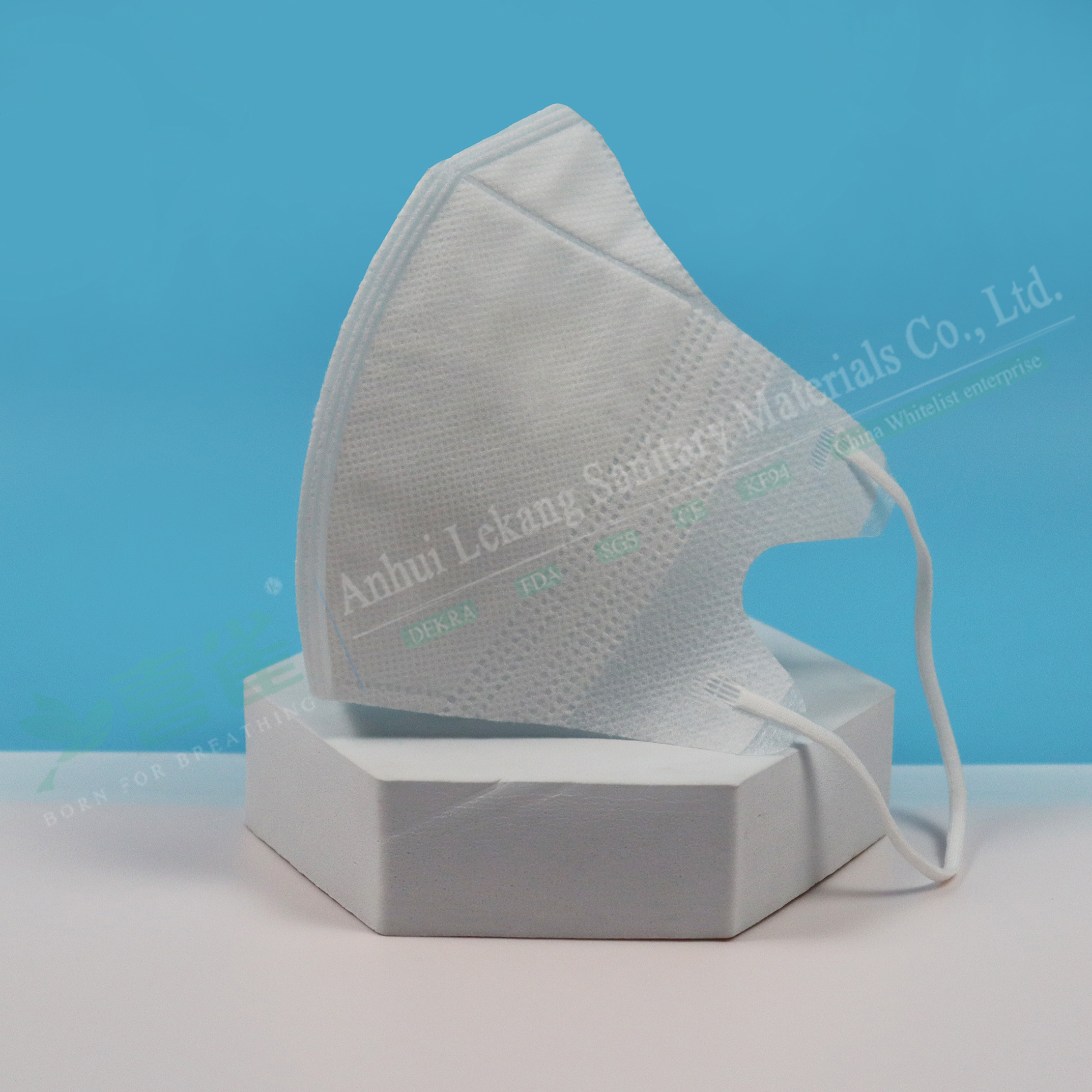 China Personal Lightweight Disposable 3 Layer 3D Adult Face Masks Non-woven Earloop Respirator