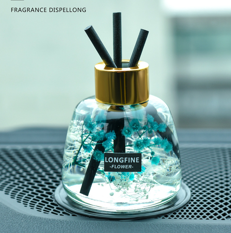 100ml Reed Diffuser Luxury Bottle Glass Blowing With Extreme Decorative Reeds Home Fragrance Diffuser car air freshener