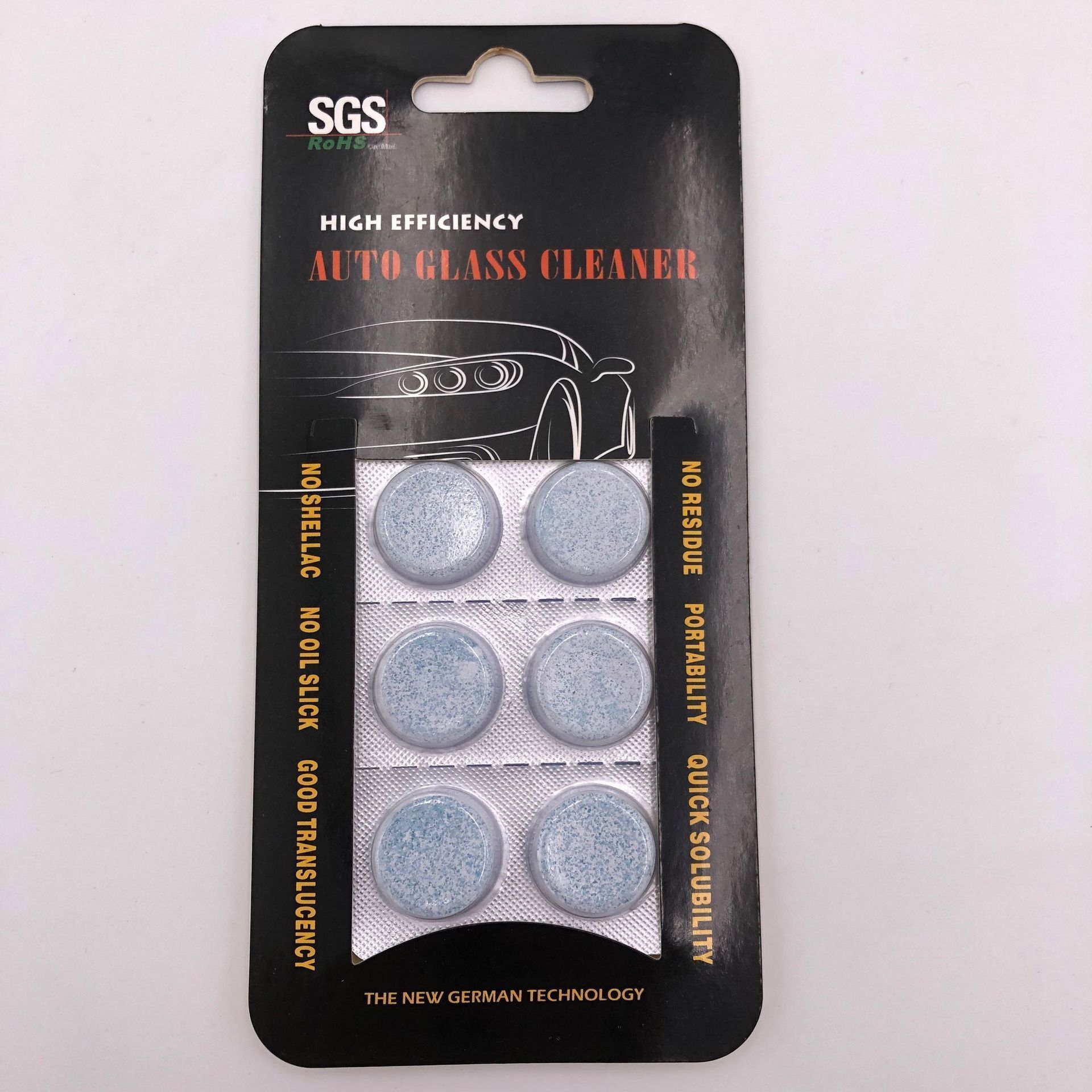 Auto wiper Glass cleaning effervescent tablet screen car wash soap windscreen washer tablets