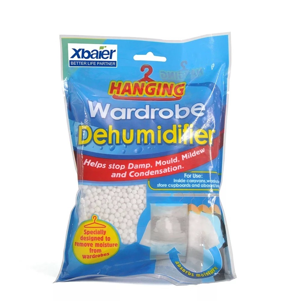 moisture absorber bag wardrobe calcium chloride moisture absorber and odor eliminator hanging bags