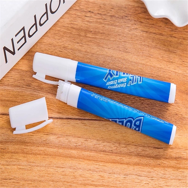 Super clean Remove Ink from Leather Clothes Quick and Easy Clean T-shirt, Laundry Safe Handy Instant Stain Removal Marker Pen