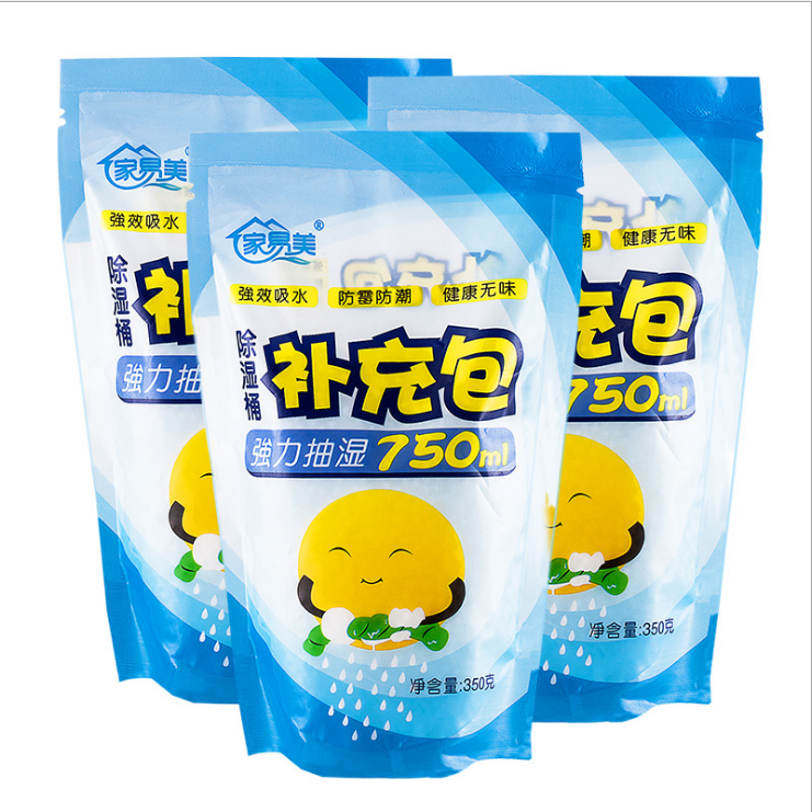 2022 China Moisture Absorber Bag Refill Calcium Chloride Wardrobe Closet Dehumidifier Bag Moisture Absorber odor eliminator