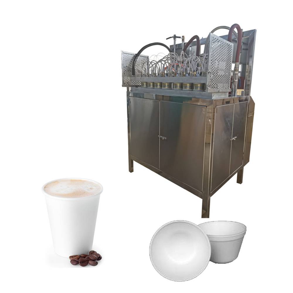 Shunda stable quality eps foam cup making machine thermocol machine polystyrene ice cream box machine