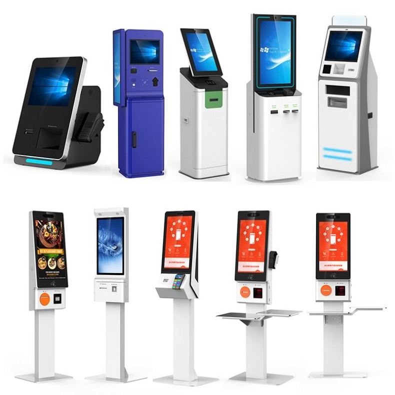 Self Service Lot Parking Cinema System Payment Kiosk Android Ticket Vending Machine